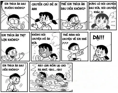Em có thích ăn rau dền không?